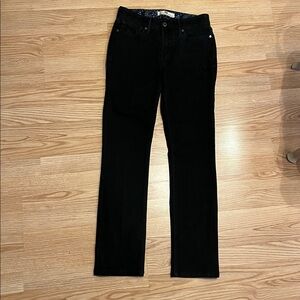Levi's Women's Black Straight Leg Jeans